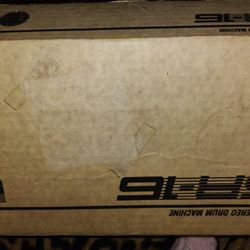 16 bit stereo drum machine sr-16