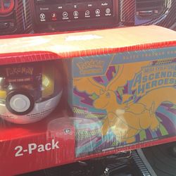 Pokemon Ascended Heroes Etb+ Pokeball Tin 
