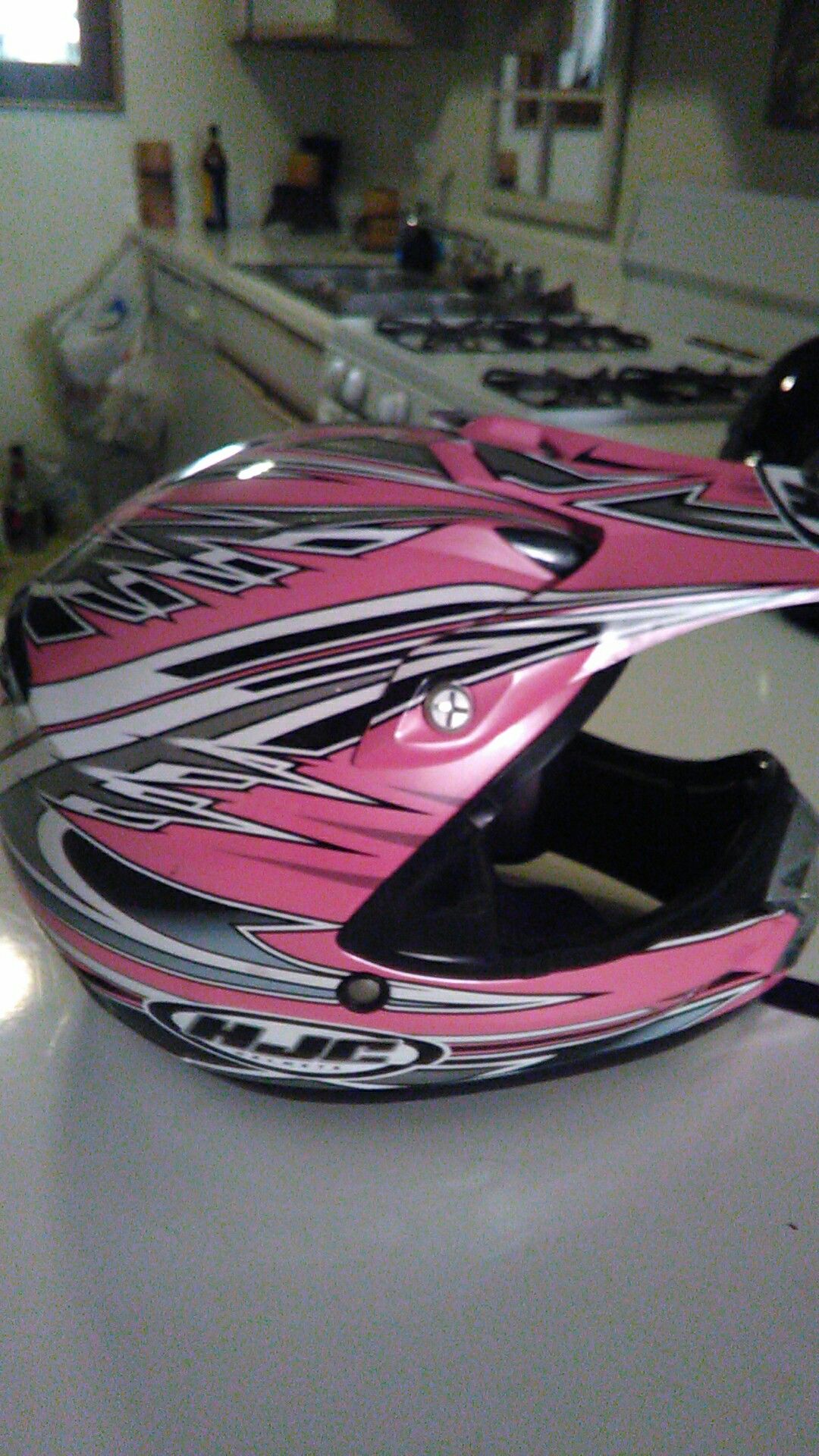 HJC motocross helmet girls brand-spanking-new