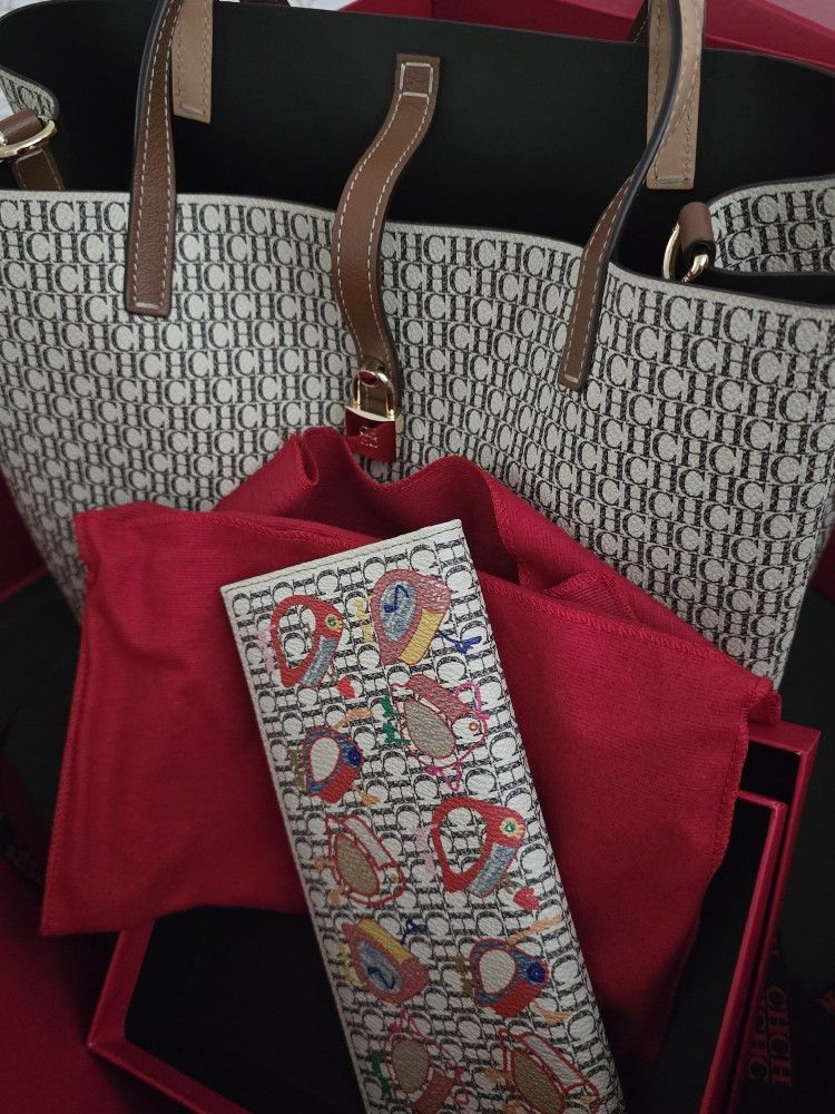 Carolina Herrera Bag And Wallet - Only Used Once