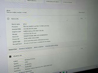 Selling my pc