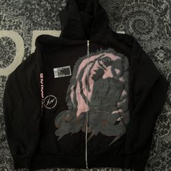 Travis Scott Cactus Jack Fragment Zip Up Hoodie