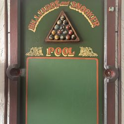 UNIQUE VINTAGE billards/ Pool Table Shapedan 