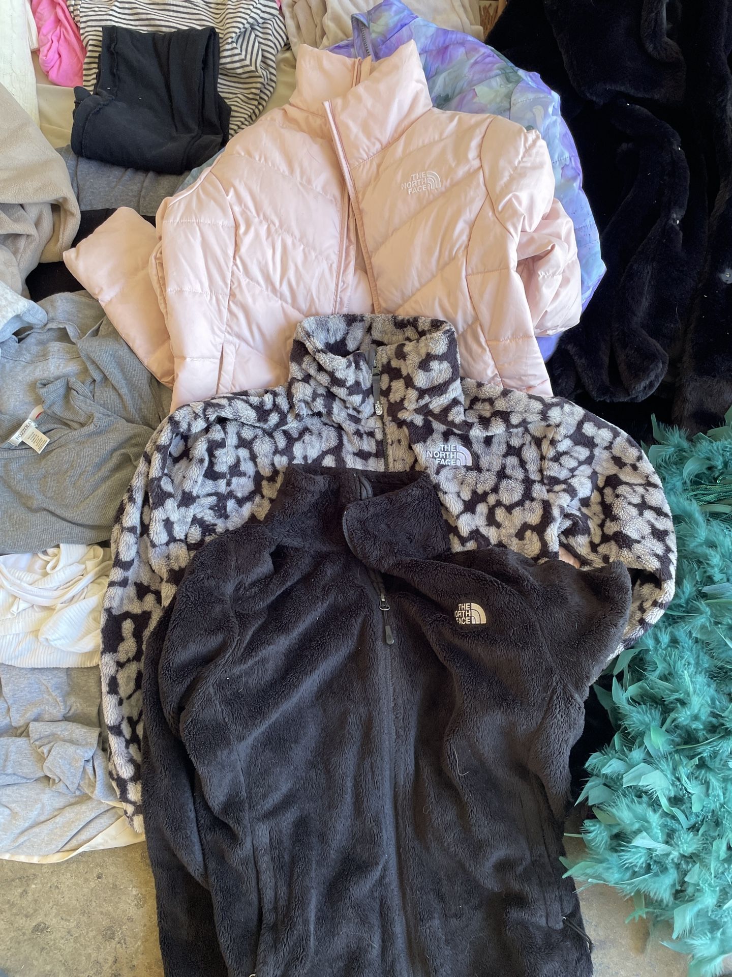 3 Female Northface Jackets/Coats Used