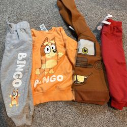 2T Bingo Outfit  & Mater Sweatshirt 