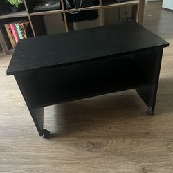 Small Sliding Table with wheels