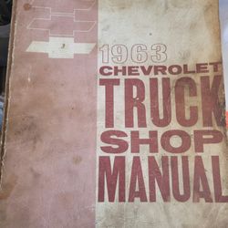 1963 Chevy Truck Shop Manual 