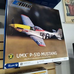 UMX P-51 mustang bind and fly