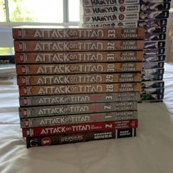 Attack On Titan Manga (English Language)