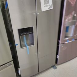 whirlpool counter depth side by side refrigerator open box item