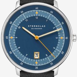 Sternglas Hamburg Edition 1911, German Bauhaus Design, Sapphire Crystal, 42mm