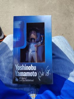 yoshinobu yamamoto bobblehead