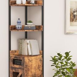 6' Corner Book Shelf