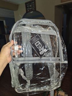 Clear back packs