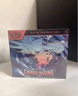 Pokemon TCG Mega Evolution Chaos Rising Elite Trainer Box New Sealed ETB