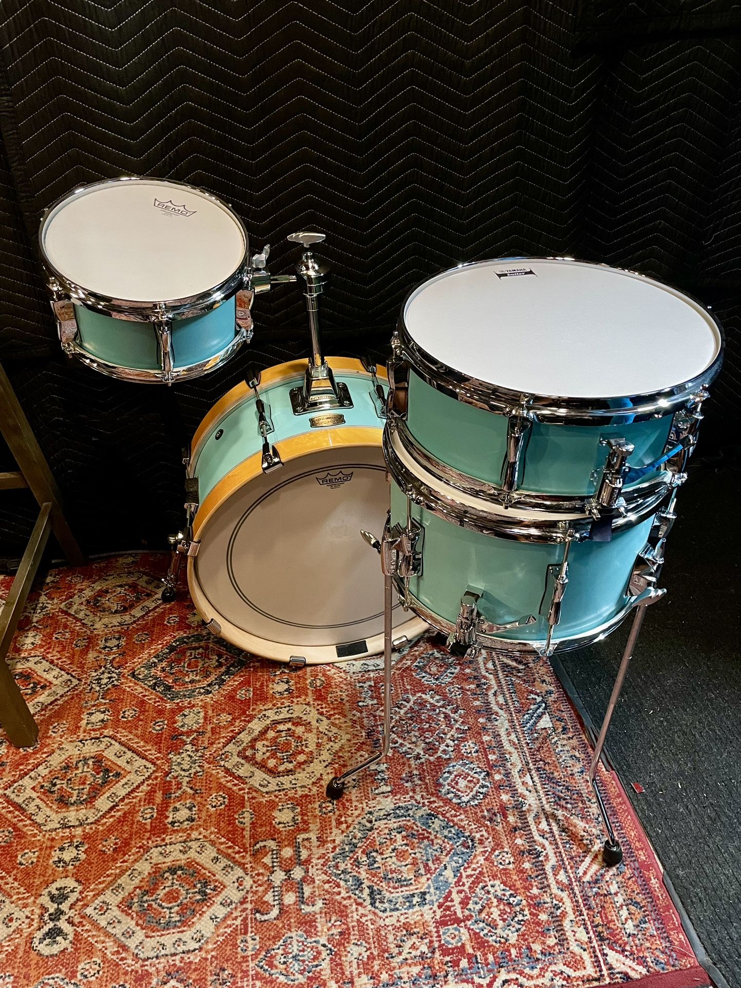 YAMAHA DRUMSET STAGE CUSTOM HIP-4 PIECE SHELL PACK WITH BEATO BAGS