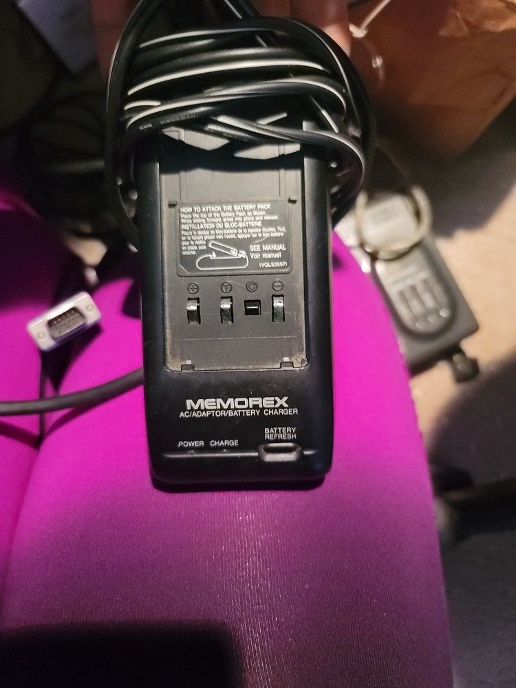 Memorex Movie Corder Battery Charger.