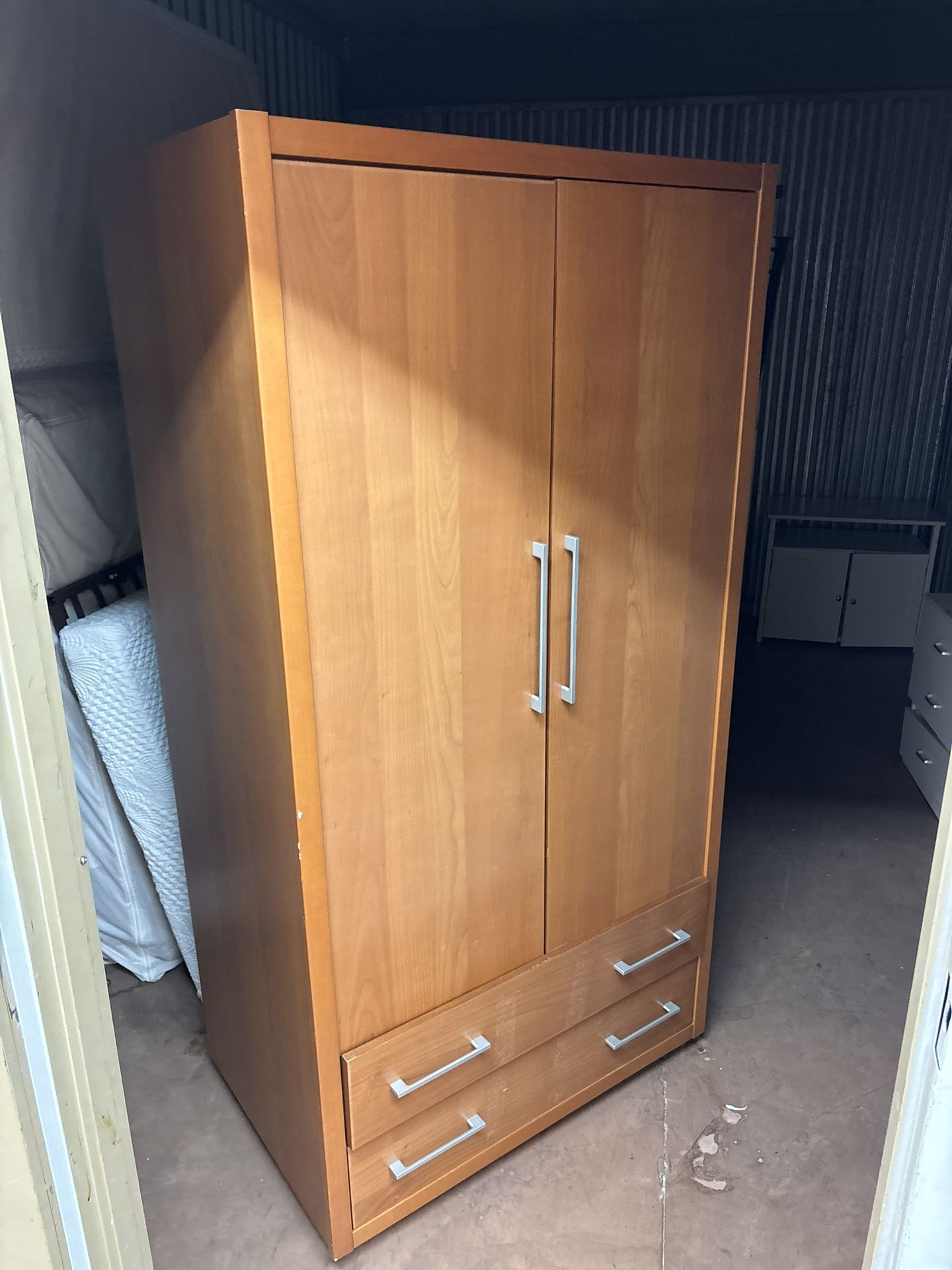 Antique armoire Solid Wood