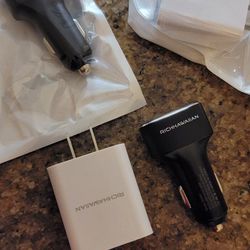Wall Charger And Car Charger Package! New! 