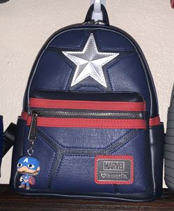 Captain America Loungefly OG Heart Logo