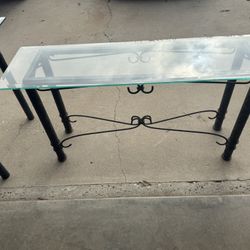2 Glass Table 