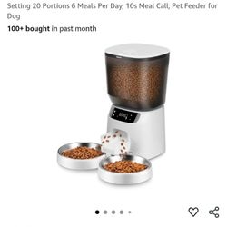 Pet Feeder And Water Fountain 