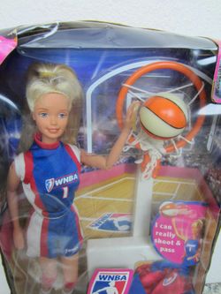 Wnba barbie store doll value