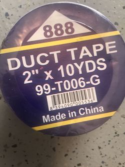 Duct Tape 2"x 10 Yds