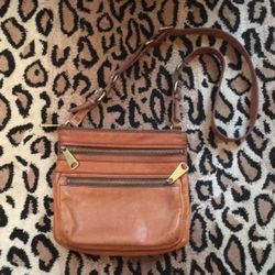 All LEATHER Crossbody Bag