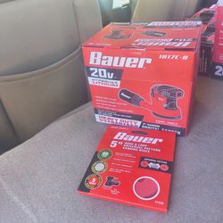 BAUER 20V ORBITAL SANDER