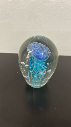 Glass art jellyfish