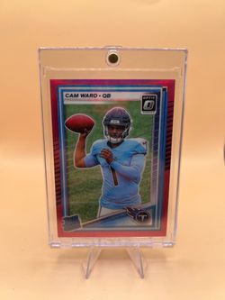 2025 Cam Ward optic pink Prizm rookie football card🔥