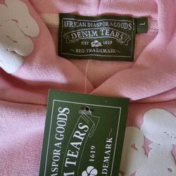 PINK Denim Tears Hoodie 