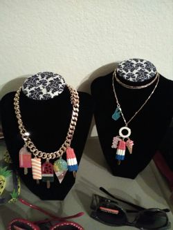 Ice-cream Choker and Necklace