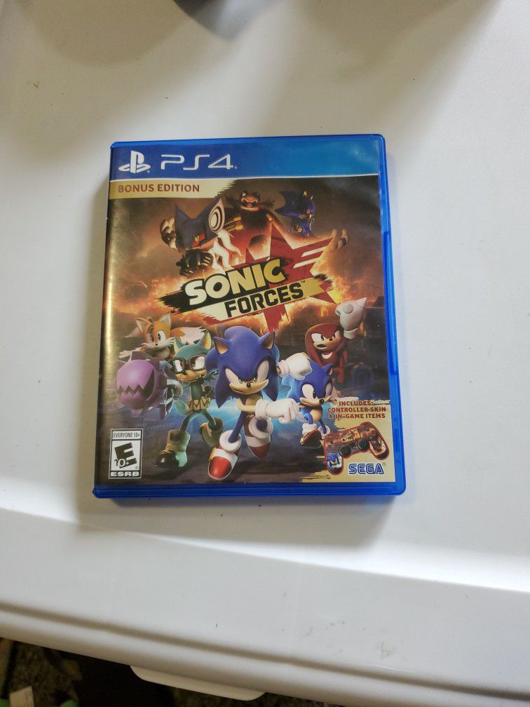 Ps4 Sonic Forces Game for Sale in Everett, WA - OfferUp