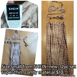 2pc Shein Outfit(new)size Small $10