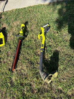 Ryobi gardening tools