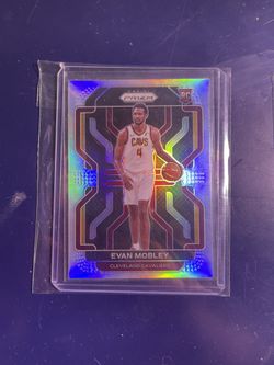 Evan Mobley Prizm Silver RC basketball Card