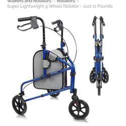 Brand New 3 wheeler walker! In box (3 of them)