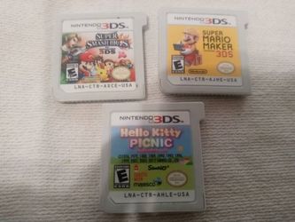 Nintendo 3ds games BUNDLE