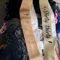 Birthday Sashes