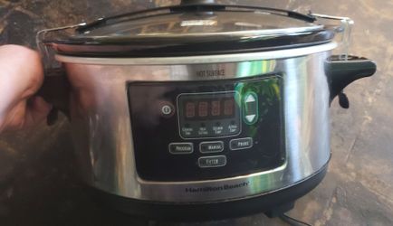 Hamilton Beech 6 Quart Programmable Slow Cooker