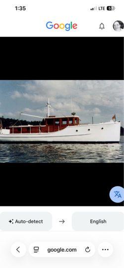 1937 custom yacht- Glayva