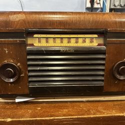 RCA Victor 78 Player And Radio 