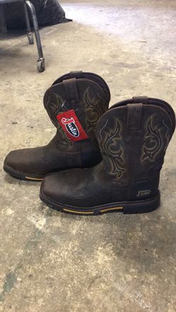 Justin waterproof comp toe size 10.5d