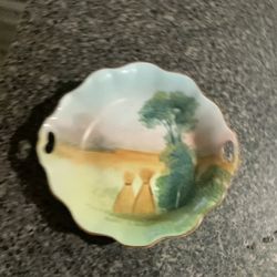 Hand Painted Antique 
