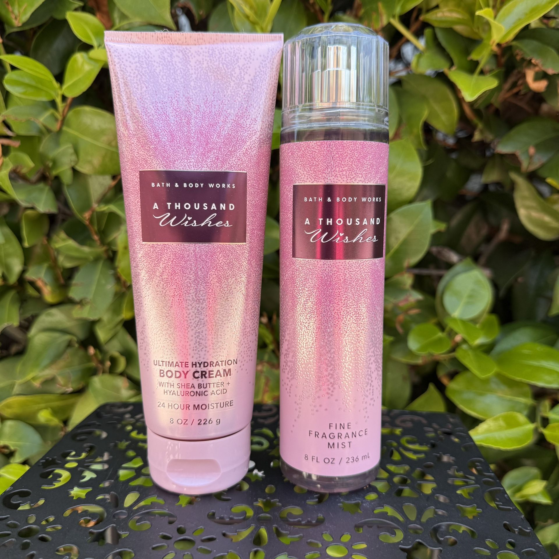 Thousand Wishes Body Cream & Body Mist Spray By Bath & Body Works