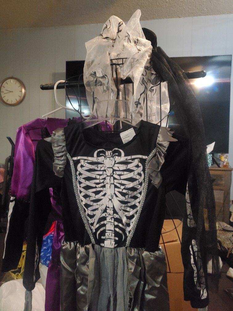 Bride Of Frankenstien Girls Med 8-10