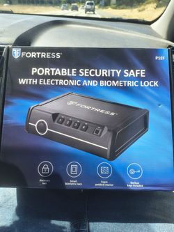 Portable Security Safe W/Biometric Lock