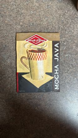 Vintage Kohler 3D Resin Coffee Themed Decorative Wall Plaque 